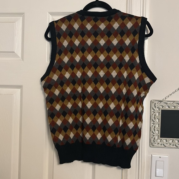 Vintage Argyle Sweater Vest - Picture 5 of 5
